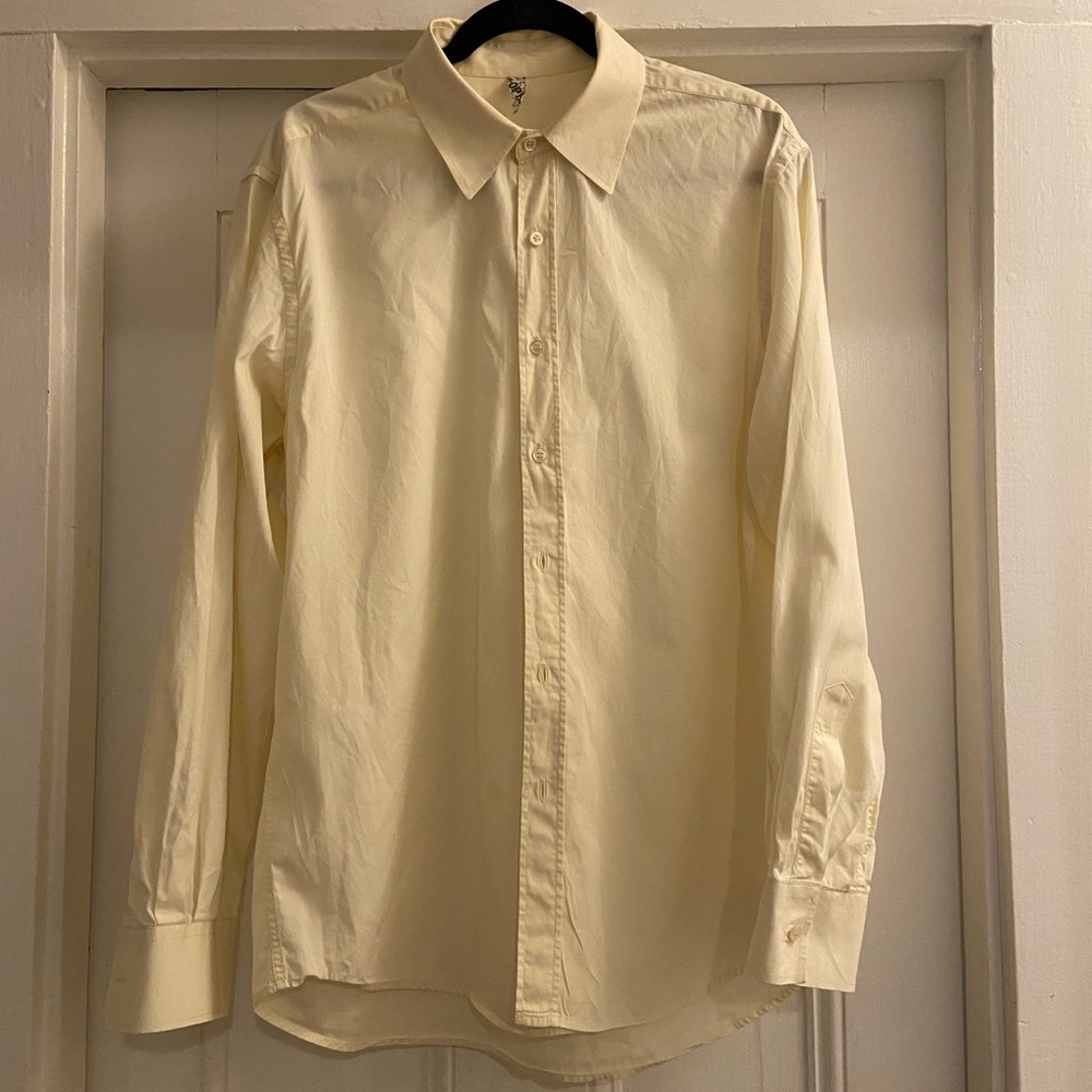 Barney’s dress shirt.